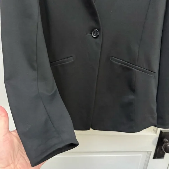 Workwear Blazer Jacket Duluth Trading Co Women’s Size 14 Black - Picture 3 of 9